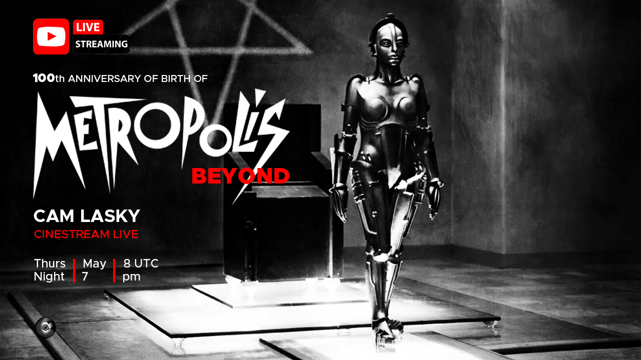 METROPOLIS BEYOND live cinema techno performance by Cam Lasky